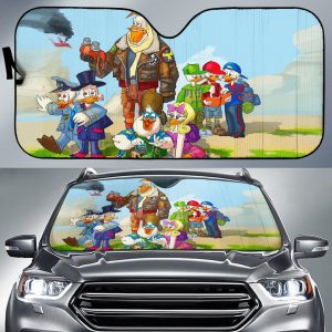 Funny Ducktales Vacation Car Auto Sun Shade