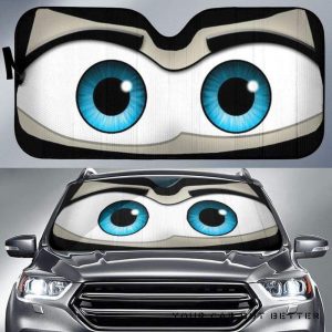 Funny Eyes Car Auto Sun Shade