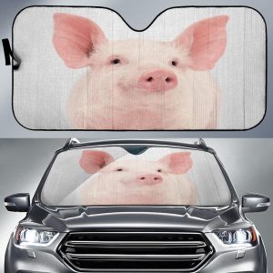 Funny Pig Car Auto Sun Shade