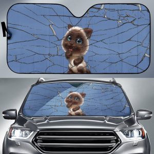 Funny Puppy Car Auto Sun Shade