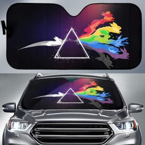 Funny Rabbit Pink Floyd Car Auto Sun Shade