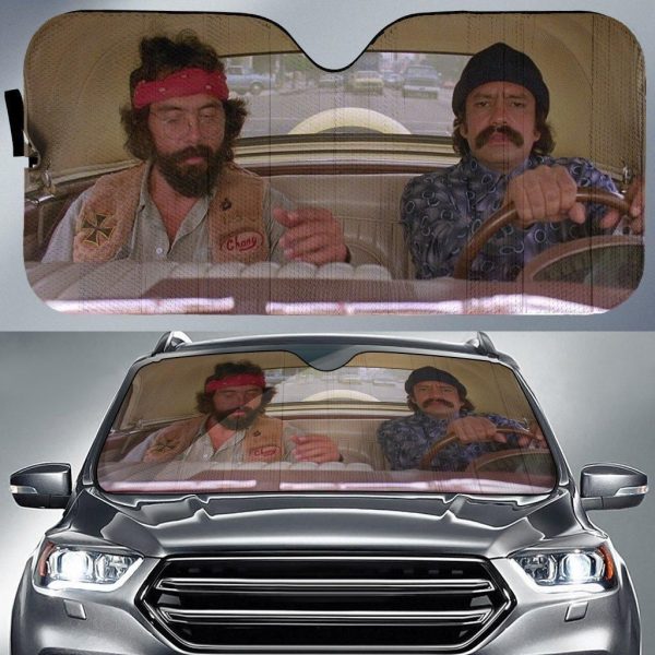 Funny Up In Smoke Car Auto Sun Shade