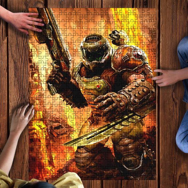 Game, Doom Jigsaw Puzzle Set