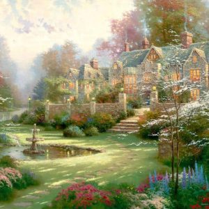 Gardens Beyond Spring Gate Jigsaw Puzzle Set