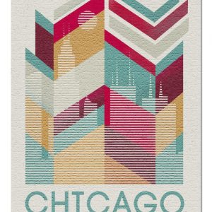 Geometric, Chicago Second To None Jigsaw Puzzle Set