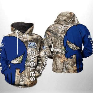 Georgia Southern Eagles NCAA Camo Veteran Hunting 3D Printed Hoodie/Zipper Hoodie