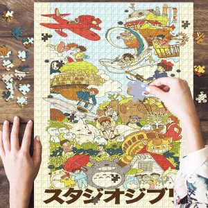 Ghibli Town Jigsaw Puzzle Set