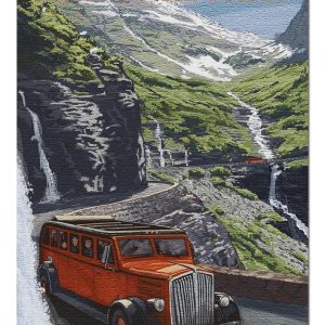 Glacier National Park Going To The Sun Road Jigsaw Puzzle Set