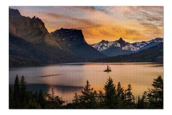 Glacier National Park Jigsaw Puzzle Set