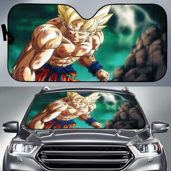 Goku Super Saiyan Dragon Ball Super Anime Car Auto Sun Shade