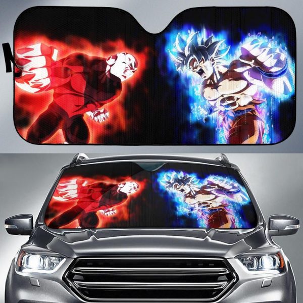 Goku Vs Jiren Car Auto Sun Shade