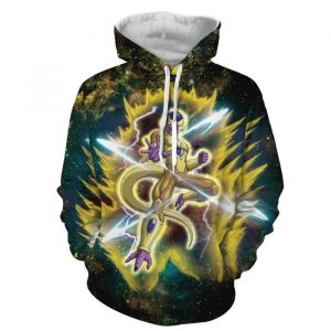 Golden Frieza 3D Printed Hoodie/Zipper Hoodie