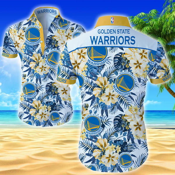 Golden State Warriors Hawaiian Shirt Summer Button Up
