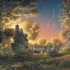 Good Evening America Jigsaw Puzzle Set