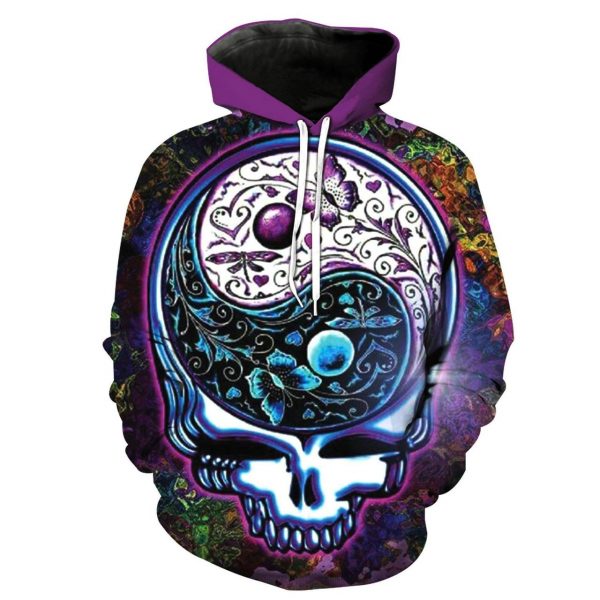 Grateful Dead 3D Printed Hoodie/Zipper Hoodie