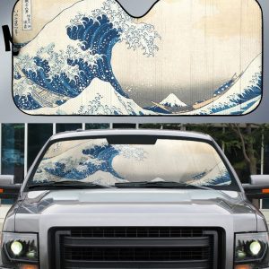 Great Wave Kanagawa Car Auto Sun Shade