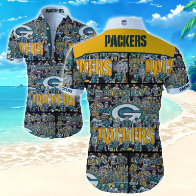 green bay packers button up shirt