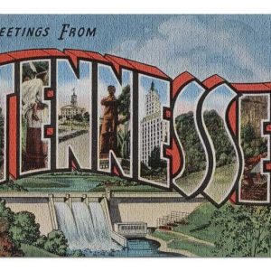 Greetings From Tennessee Jigsaw Puzzle Set