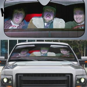 Groundhog Day Perry Garfinkle And Friends Driving Car Car Auto Sun Shade