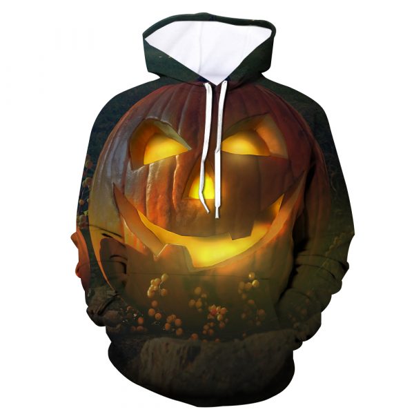 Halloween Art 3D Printed Hoodie/Zipper Hoodie