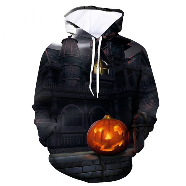 Halloween Art 3D Printed Hoodie/Zipper Hoodie