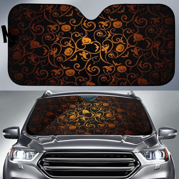 Halloweens Car Auto Sun Shade