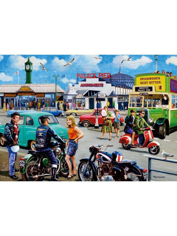 Happy Days In Brighton Jigsaw Puzzle Set