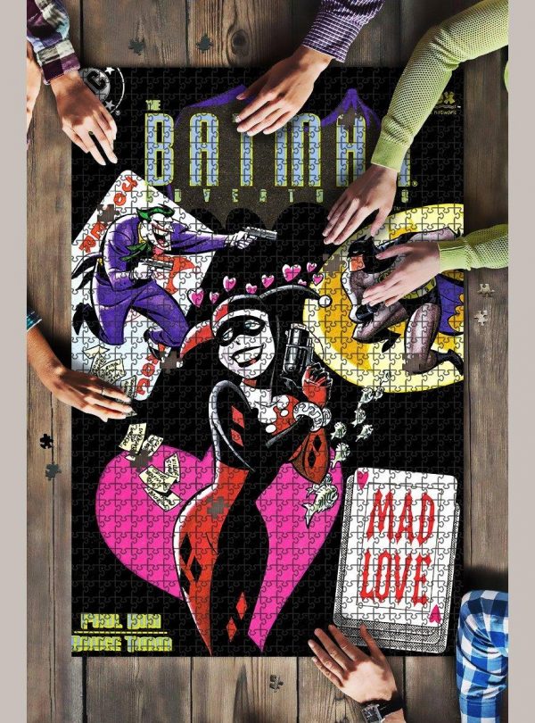 Harley Quinn Comic, Harley Quinn Comic, Harley Quinn Comic Jigsaw Puzzle Set