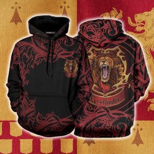 Harry Potter 3D Printed Hoodie/Zipper Hoodie