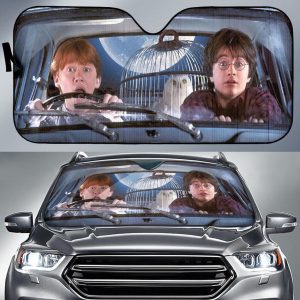 Harry Potter And Rons Car Auto Sun Shade