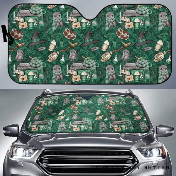 Harry Potter Green Car Auto Sun Shade