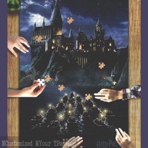 Harry Potter Hogwarts Castle Jigsaw Puzzle Set