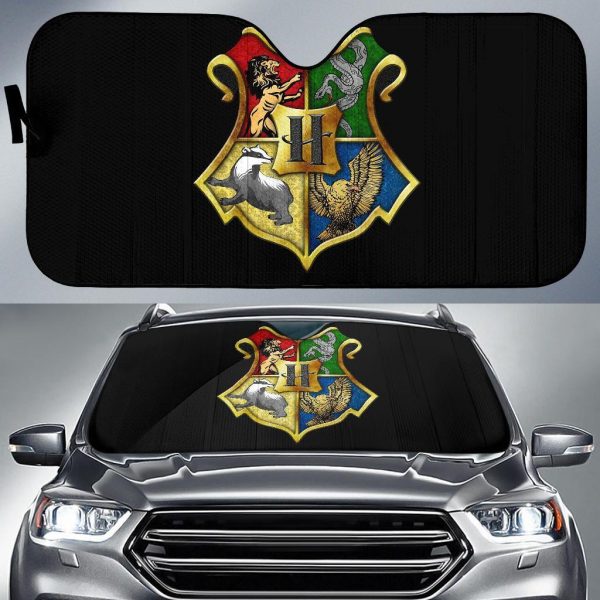 Harry Potter Hogwarts Movie Car Auto Sun Shade