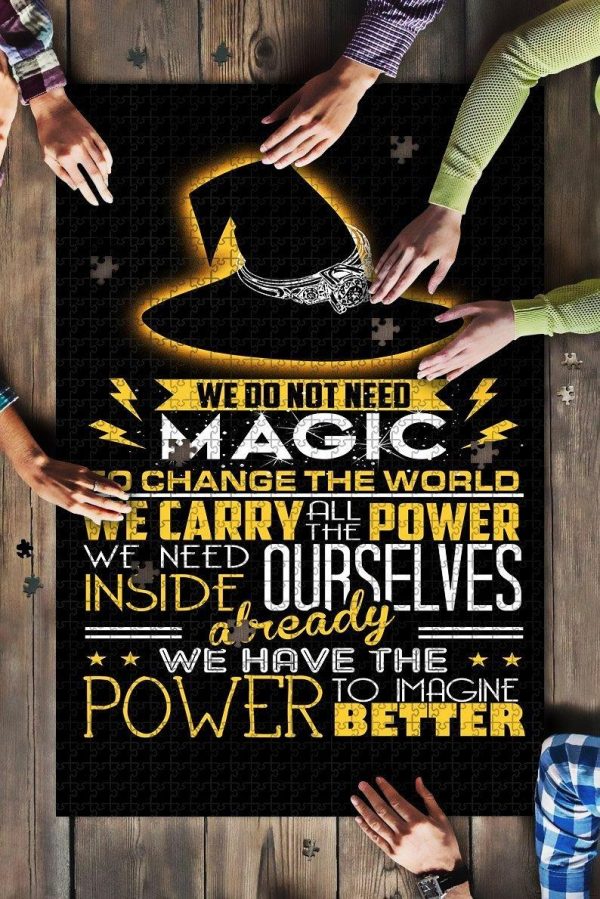 Harry Potter Quote Jigsaw Puzzle Set