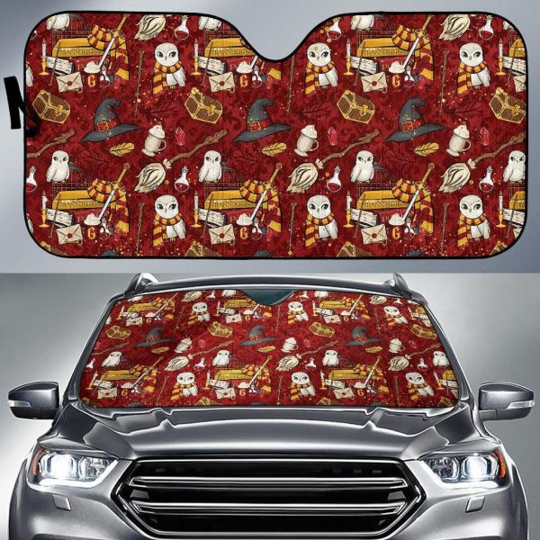 Harry Potter Red Car Auto Sun Shade