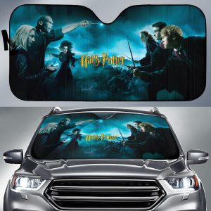 Harry Potter Vs Voldemort Car Auto Sun Shade