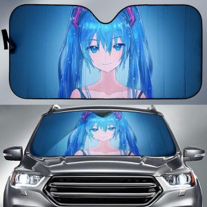 Hatsune Miku Vocaloid Anime Girl Car Auto Sun Shade