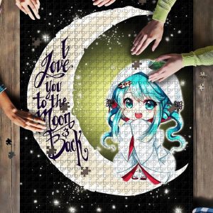 Hatsune Miku Vocaloid Moon Jigsaw Puzzle Set