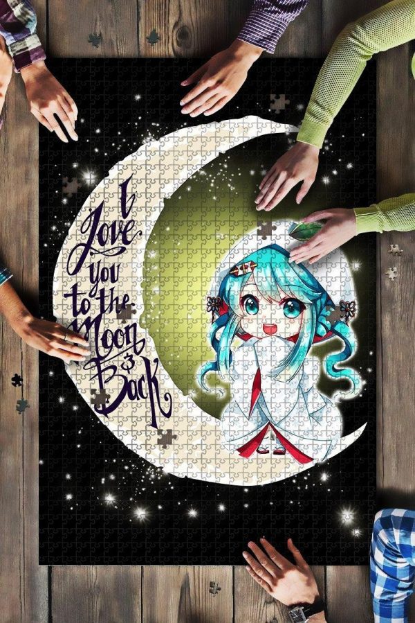 Hatsune Miku Vocaloid Moon Jigsaw Puzzle Set