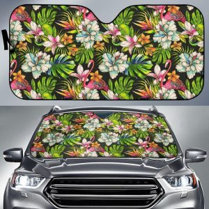 Hawaiian Aloha Tropical Car Auto Sun Shade