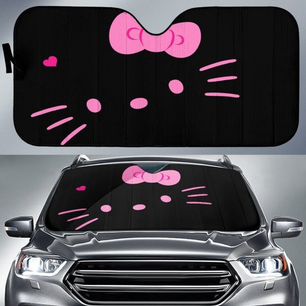 Hello Kitty Face Car Auto Sun Shade