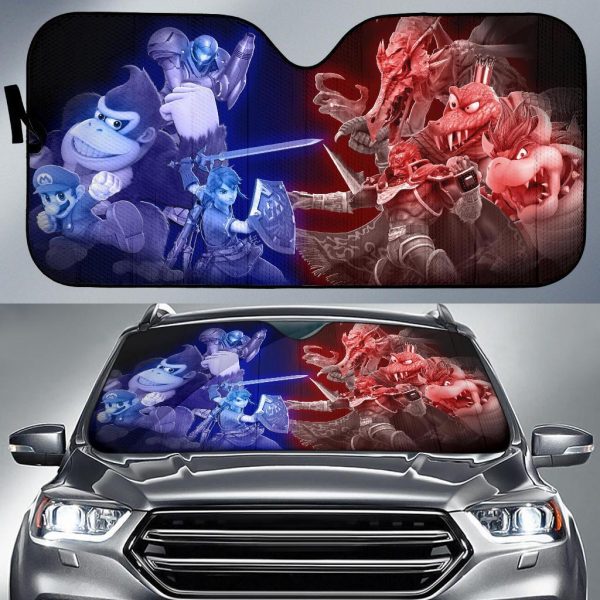 Heroes Vs Villains Game Car Auto Sun Shade