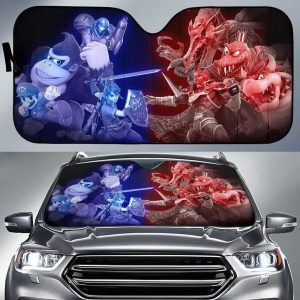 Heroes Vs Villains Game S Car Auto Sun Shade