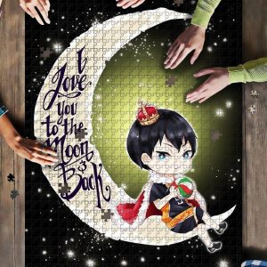 Hinata Hyuga Sasuke Moon Jigsaw Puzzle Set