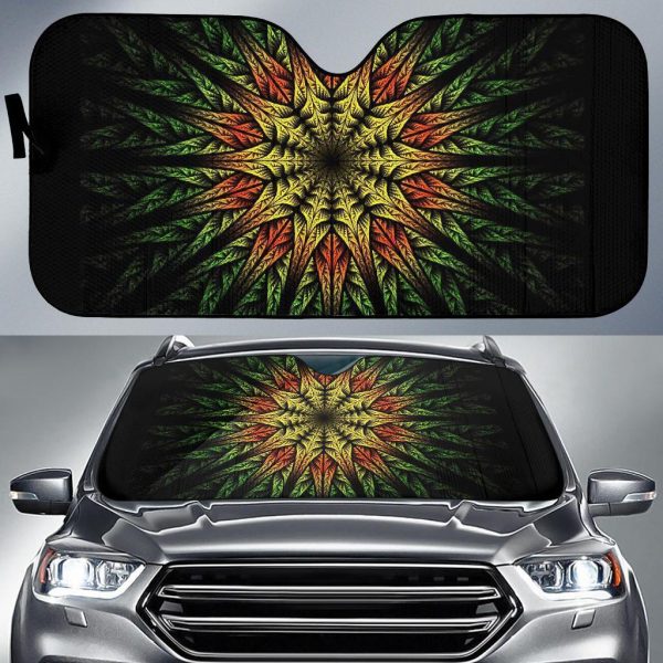 Hippie Arts Car Auto Sun Shade