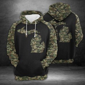 Home Sweet Home Michigan 3D Printed Hoodie/Zipper Hoodie