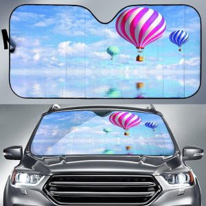 Hot Air Balloon Car Auto Sun Shade