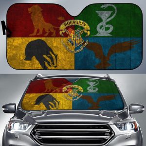 Houses Of Harry Potter Car Auto Sun Shade