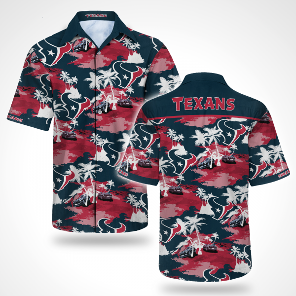 Houston Texans Hawaiian Shirt Summer Button Up