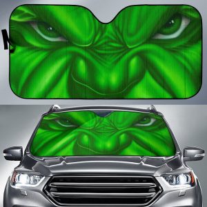 Hulk Angry Face Movie Car Auto Sun Shade